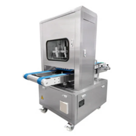 Ultrasonic Frozen Cookie Slicing And Plating Machine